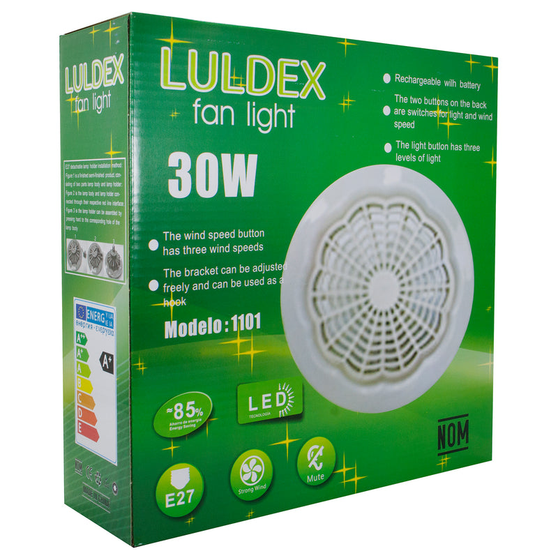 FOCO LUMICRAFT LED 30W CON VENTILADOR