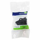 Apagador Leviton modular sencillo gris - La nueva eléctrica