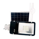 Lámpara suburbana Good Will led 50w solar con brazo pulida