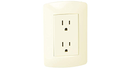 Placa Leviton modular Plus con contacto marfil - La nueva eléctrica