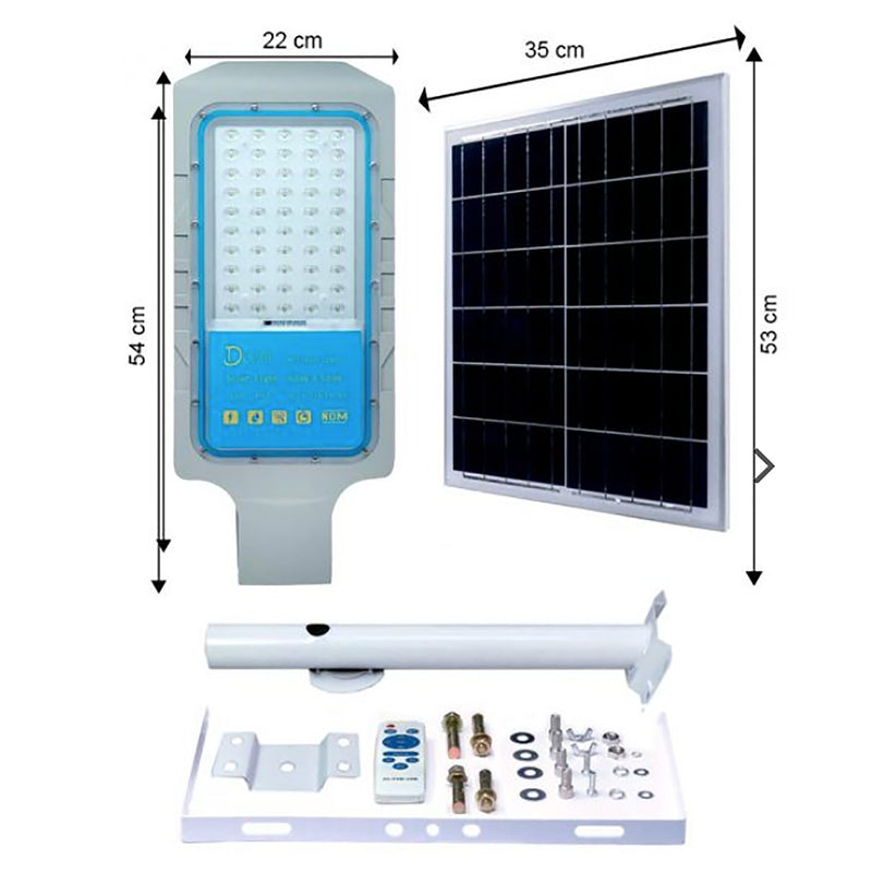 Lámpara Good Will suburbana led 120w solar