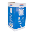 Foco Good Will LED 60W tipo ventilador 4 aspas transparente - La nueva eléctrica