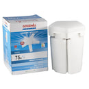 Foco Good Will led 75w tipo ventilador 5 aspas crema