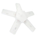 Foco Good Will LED 75W tipo ventilador 5 aspas transparente - La nueva eléctrica