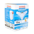 Foco Good Will LED 18W tipo ventilador 3 aspas mini - La nueva eléctrica