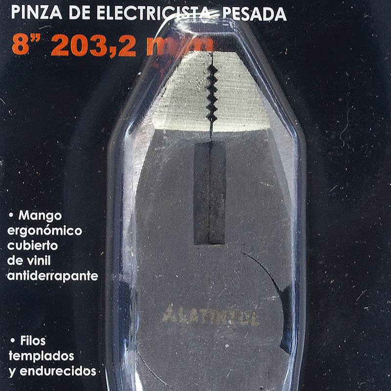 Pinzas latintul electricista pesada 8