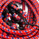 Cuerda Latintul elástica multifuncional 90 cm paquete con 10 piezas - La nueva eléctrica