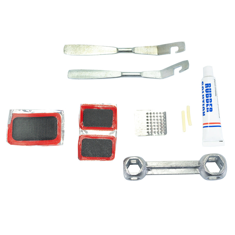 Kit latintul p/reparar llanta d/bicicleta