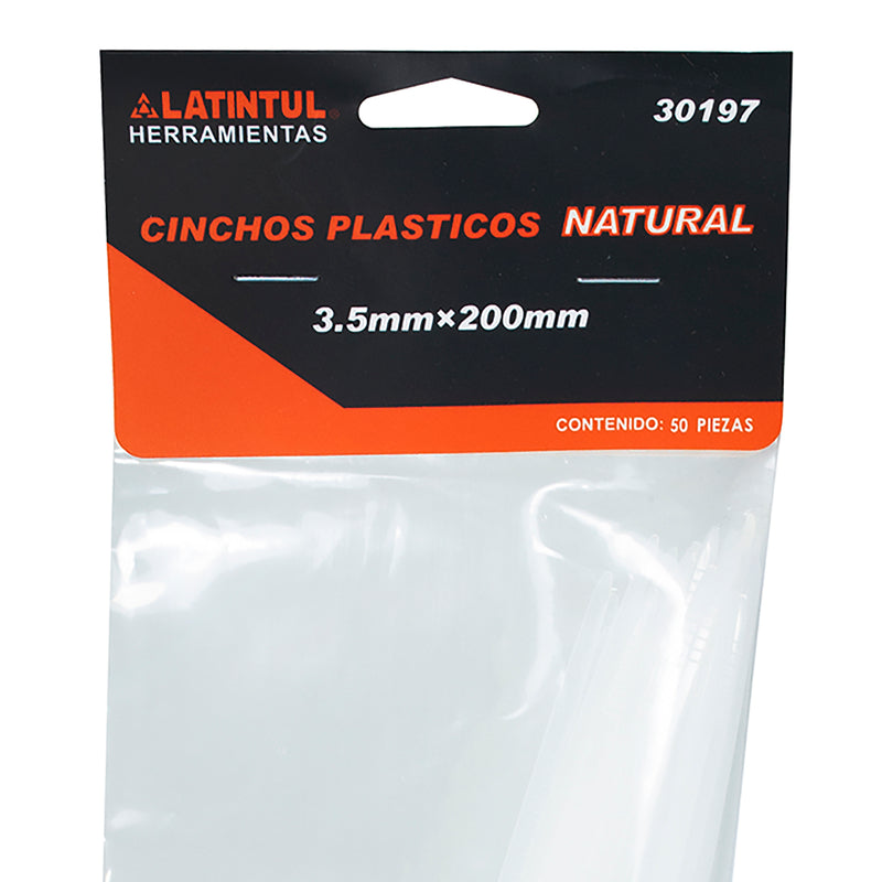 Cincho Good Will 3.5 mm x 20 cms blanco