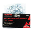 Abrazadera Latintul sinfín inox 10 piezas 1 1/16 - La nueva eléctrica