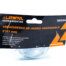 Abrazadera Latintul sinfín inoxidable 10 piezas 2" - La nueva eléctrica