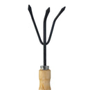 Herramienta Latintul cultivador mango de madera largo 6" - La nueva eléctrica