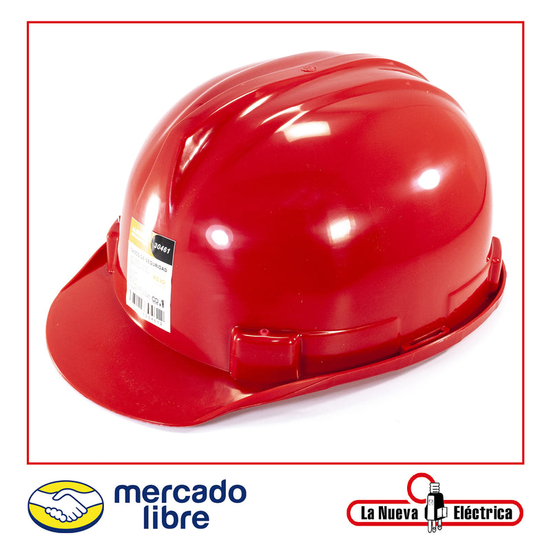 Casco latintul de seguridad rojo