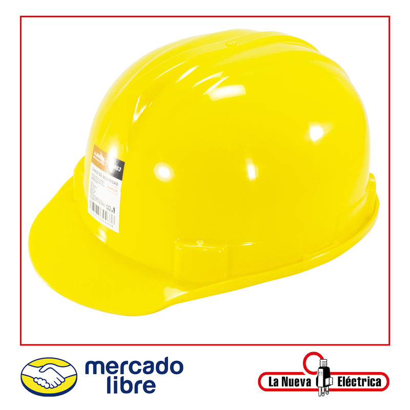 Casco latintul de seguridad amarillo