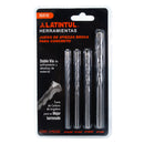 Broca Latintul para concreto 4 piezas - La nueva eléctrica