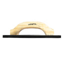 Llana Latintul flota madera 9-1/2 x 4 x 7/16 - La nueva eléctrica