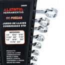 Llaves Latintul combinadas 11 piezas STD - La nueva eléctrica