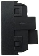 Contacto Leviton modular aterrizado negro - La nueva eléctrica