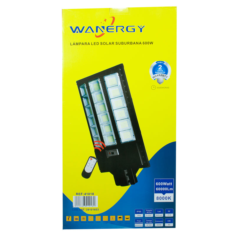 SUBURBANA WANERGY LED 600W SOLAR