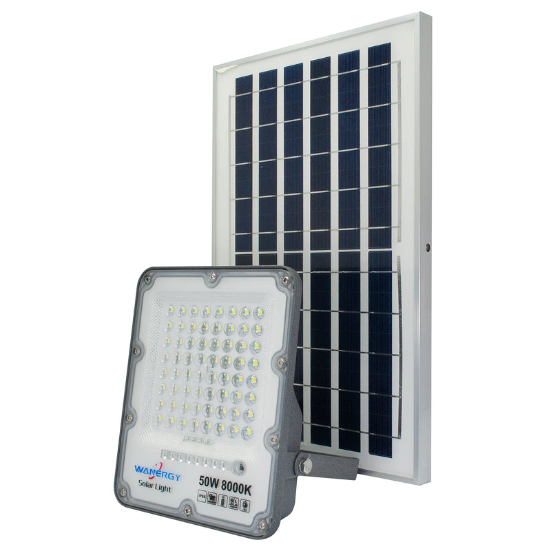 Reflector Wanergy LED 50+15W solar - La nueva eléctrica