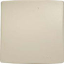 Placa iusa scudetto ciega blanca