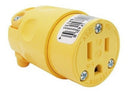 Conector Leviton PVC 3x15 amarillo 515CV - La nueva eléctrica