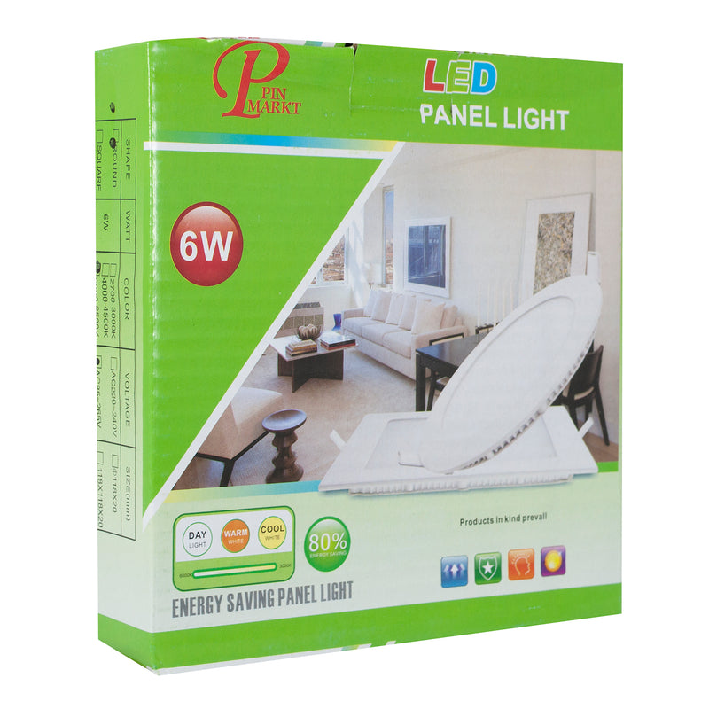 Luminario Pinmark led 6w redondo de sobreponer