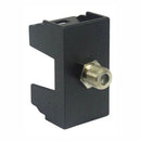Toma Leviton modular coaxial negro - La nueva eléctrica