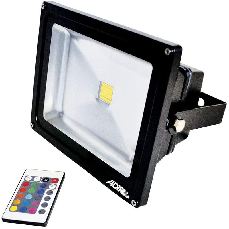 Reflector Adir led multicolor 30 w con control remoto