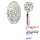 Regadera Good Will teléfono mediana - La nueva eléctrica