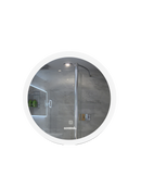 Espejo de baño con luz LED redondo - La nueva eléctrica