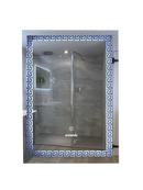 Espejo de baño con luz LED cuadrado 60x60 cm - La nueva eléctrica