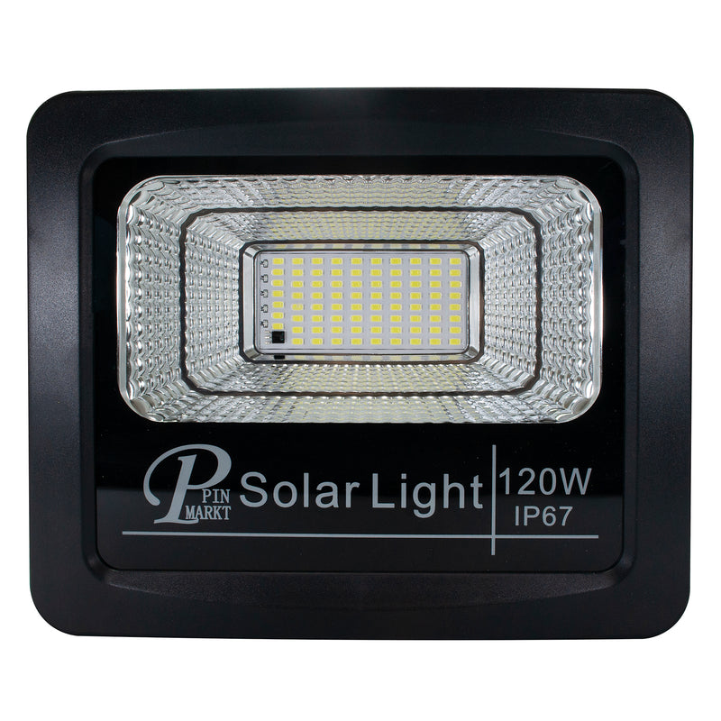 Reflector Pinmarkt LED 120W solar - La nueva eléctrica