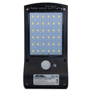 Arbotante Adir LED solar para jardín con brazo y sensor - La nueva eléctrica