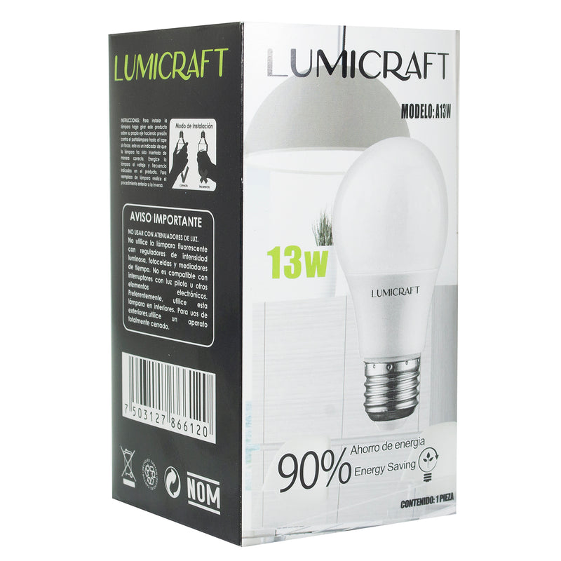 FOCO LUMICRAFT LED 13W TIPO PHILLIPS