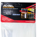 Cincho Adir blanco 6 c/100 piezas - La nueva eléctrica