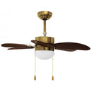 Ventilador Adir Vinica latón antiguo - La nueva eléctrica