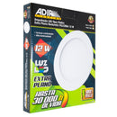 Empotrado Adir extra plano redondo 12W blanco frío - La nueva eléctrica