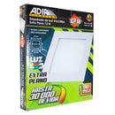 Empotrado Adir extra plano cuadrado liso 12W frío - La nueva eléctrica