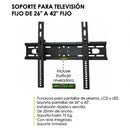 Soporte Adir universal 26 a 42 fijo - La nueva eléctrica
