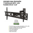 Soporte Adir TV plana LCD/Plasma 26-60 - La nueva eléctrica
