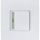 Placa Adir Capri armada con apagador sencillo - La nueva eléctrica