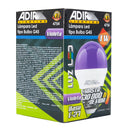 Foco Adir bulbo G45 1W violeta - La nueva eléctrica