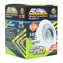 Foco Adir E27 super LED 5 watts carcasa blanca cálido - La nueva eléctrica
