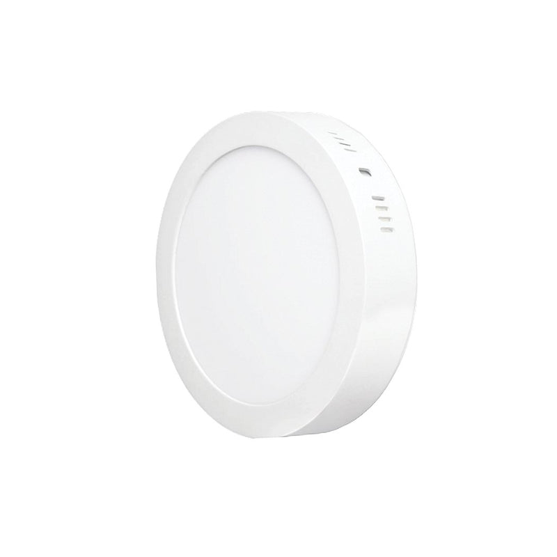 Luminario Adir redondo sobreponer 6w. blanco