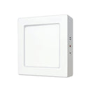 Luminario Adir cuadrado sobreponer 12 watts blanco