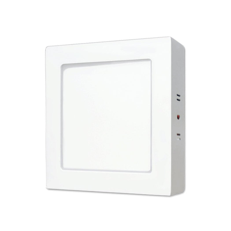 Luminario Adir cuadrado sobreponer 12 watts blanco