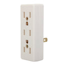 Contacto adir triple aterrizado c/patas - La nueva eléctrica