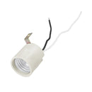 Soquet Adir porcelana escuadra c/cables