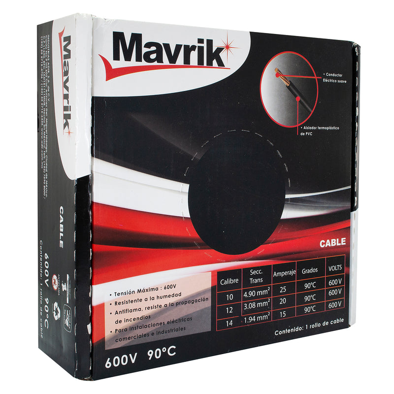 Cable mavrik thw cal.14 negro